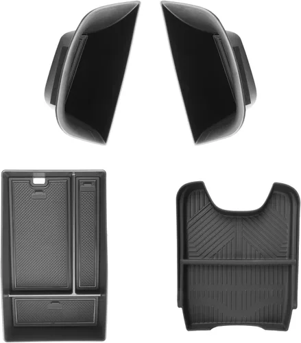 Vista 11 de SHAOHAO 2 unidades para Honda HR-V 2026 2027 Organizador de consola central y organizador inferior para Honda HR-V HRV 2023 2024 2025 2026 2027