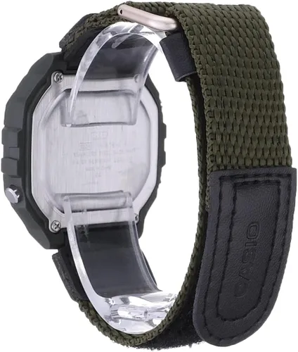 Vista 3 de Casio Mens W-218H-1AVCF Classic Digital Display Quartz Black Watch