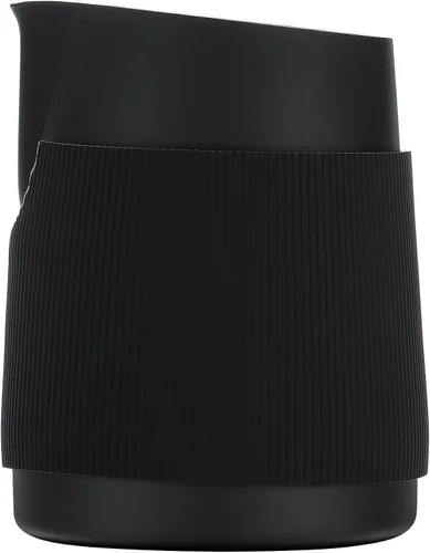 Vista 3 de Normcore Jarra de Leche Sin Mango - Jarra de Vapor Espresso con Boquilla Redonda - Jarra de Espuma de Leche de Acero Inoxidable 18/8, Antiadherente