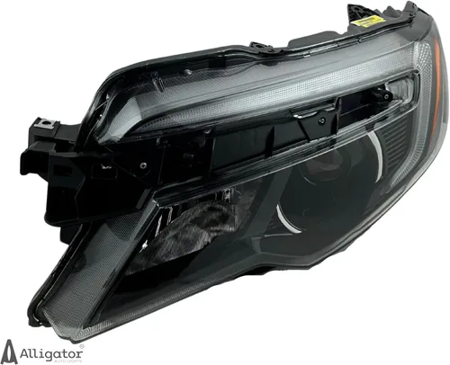 Vista 4 de Conjunto de faros delanteros compatible con Honda Pilot (2016-2018), Ridgeline (2017-2020) Faro halógeno certificado CAPA, izquierda/lado