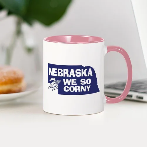 Vista 19 de CafePress I Love Nebraska Taza de café de cerámica de 11 oz (11.0 fl oz)