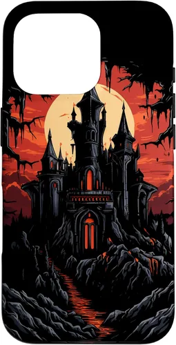 Vista 20 de Carcasa de fantasía oscura para iPhone 16 Castillo gótico Arquitectura Gótica Brujería