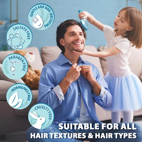 Vista 7 de Champú antifúngico para dermatitis seborreica y foliculitis: Psoriasis, Caspa y Champú Ance del Cuero Cabelludo para Hombres y Mujeres – Alivia