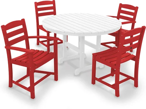 Vista 10 de POLYWOOD® La Casa Café - Juego de comedor, gris pizarra Pizarra gris