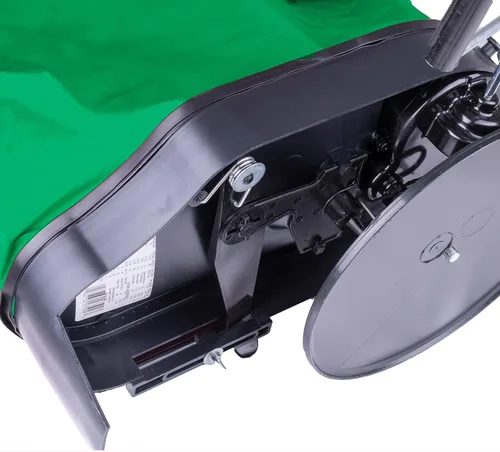 Vista 5 de EarthWay Esparcidor de semillas de bolsas de 25 libras, esparcidor de semillas de césped, esparcidor de mano, esparcidor de césped para césped