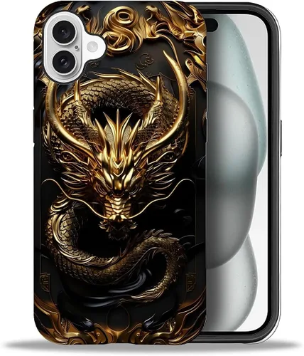 Vista 57 de CARLOCA Compatible con iPhone 12, Funda de Art Deco con patrón, TPU suave + PC duro 2 en 1, Funda protectora única con patrón, antiarañazos, TPU