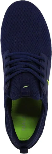 Vista 4 de Nautica Zapatillas deportivas para hombre, cómodas, informales, con cordones, a la moda, para caminar, pantalones deportivos ligeros