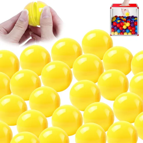 Vista 3 de 50 bolas de bingo huecas de PP de 1.57 pulgadas, bolas de lotería suaves y vibrantes, bolas redondas de lotería para fiesta de lotería