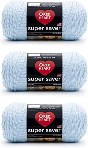 Vista 112 de Red Heart Hilo Super Saver, paquete de 3, Monet 3