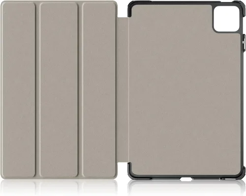 Vista 8 de Funda para Xiaomi Pad 6, Slim Stand Hard Back Shell Funda protectora inteligente para Xiaomi Pad 6 Pro 11 "con función de encendido/apagado Graffiti