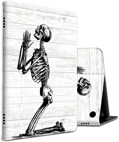 Vista 62 de Funda para tablet Amazon Kindle Fire HD 8/HD 8 Plus versión 2022/2020 (12ª/10ª generación), fundas antideslizantes multiángulo con función de Pinos