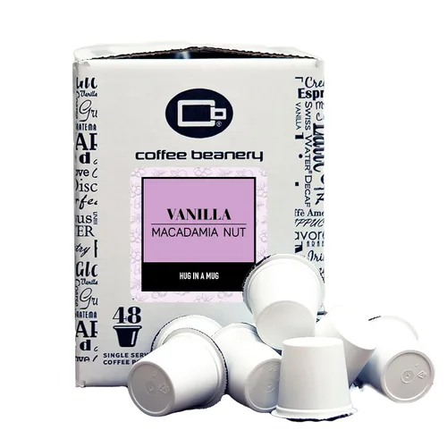 Vista 34 de Cápsulas de café de coco hawaiano de Coffee Beanery 48 unidades a granel, café Arbica tostado medio