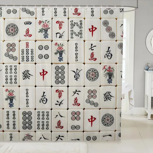 Vista 9 de Homewish Cortina de ducha con estampado de cisne en 3D, diseño de flores rosas, juego de cortina de ducha para niños y adultos, diseño romántico
