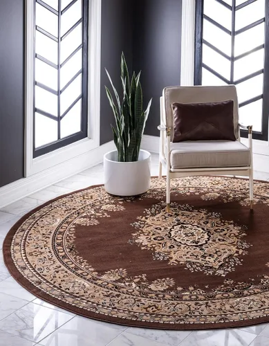 Vista 85 de Unique Loom - Alfombra de área estilo persa tradicional de la colección Reza, de 2 pies 2 pulgadas x 3 pies, colores negro y beige