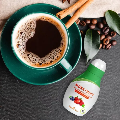 Vista 2 de Edulcorante líquido concentrado de fruta de monje (optimizado con eritritol) 1.33 onzas líquidas (1.3 fl oz), paquete de 3