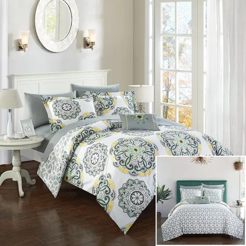 Vista 7 de Chic Home Barcelona - Juego de edredón reversible
