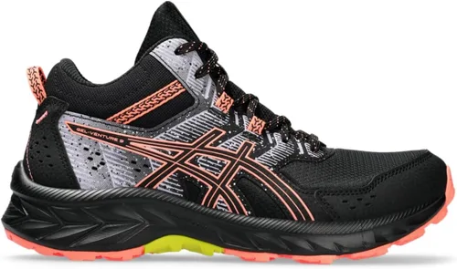 Vista 4 de ASICS Zapatillas de running Gel-Venture 9 para mujer, NegroCoral Sol