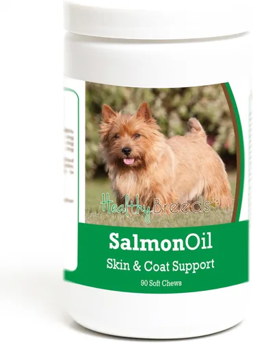 Vista 265 de Healthy Breeds Affenpinscher - Masticables suaves de aceite de salmón, 90