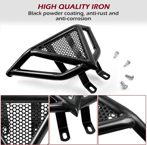 Vista 10 de SAUTVS Protector de parachoques delantero para Yamaha Raptor 700 700R 2006-2026