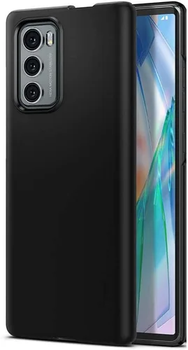 Vista 2 de Funda protectora negra para LG Wing - Funda protectora delgada a prueba de golpes para teléfono LG Wing 5G