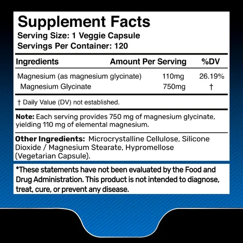 Vista 2 de Cápsulas de glicinato de magnesio - 750 mg - Suplemento de magnesio │ Suplemento NAD, 1500 mg - Suplemento liposomal NAD+ con resveratrol Paquete