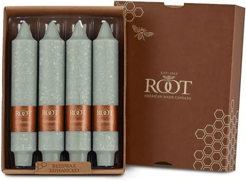 Vista 24 de Root Unscented Smooth Collenette Candles, Willow, 5", 8-Count Sauce