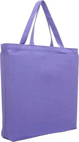 Vista 10 de Threadart Bolsas de lona reutilizables de algodón de alta calidad, paquete de 3 o 6 unidades, con capacidad para hasta 40 libras, ecológicas, 2 Coral