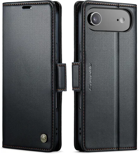 Vista 59 de QLTYPRI Funda tipo cartera para iPhone 7/8/SE 2020/SE 2022 con tarjetero, color azul