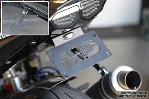 Vista 3 de Kit eliminador de guardabarros para Yamaha YZF R6 2003-2005, R6S 2006-2009, R1 2002-2003