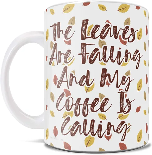 Vista 235 de Trend Setters Friends the Television Show – 25 años – Mercancía oficial – Taza de café o té de cerámica blanca de 11 onzas – perfecta para regalar