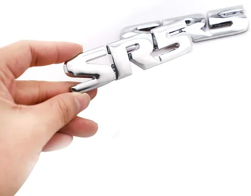 Vista 5 de SR5 Emblem Side/Rea V6 SR5 Tronco Calcomanía Metal Pegatina Insignia (Plata)