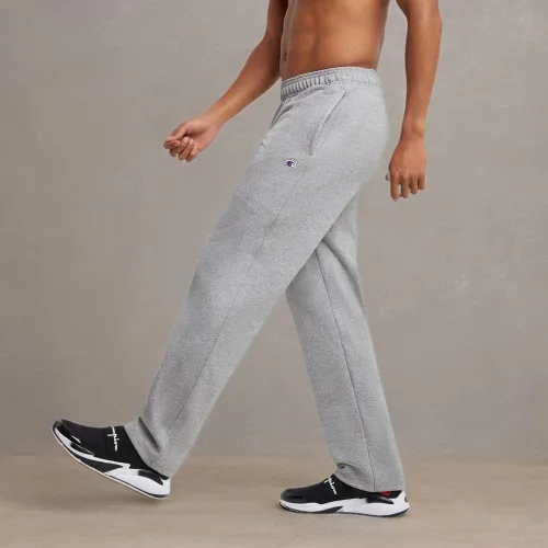 Vista 5 de Champion - Pantalones deportivos de hombre, de forro polar, pantalones deportivos de hombre con parte inferior abierta
