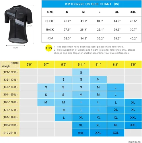 Vista 6 de Santic Camiseta de ciclismo para hombre, manga corta, camiseta de ciclismo de carretera, con cremallera completa, UPF 50+, MTB con bolsillos