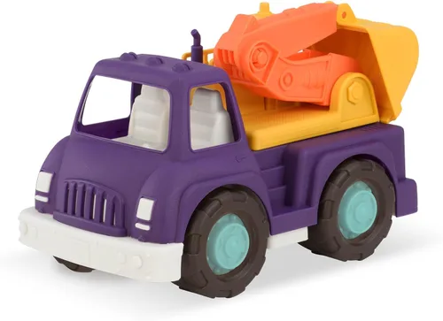Vista 11 de Battat – Wonder Wheels – Camión Volquete para Niños Pequeños – Partes Movibles – Juguete de Construcción Duradero y Robusto – Reciclable Toddler