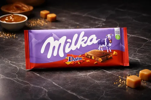 Vista 2 de Milka & Daim 3.5 oz (paquete de 5)