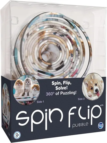 Vista 11 de Spin Flip Puzzle – Abstracto – Girarlo, voltear, Resolverlo! para aquellos que aman el cerebro teasers! Juguete antiestrés para adultos. Gran regalo