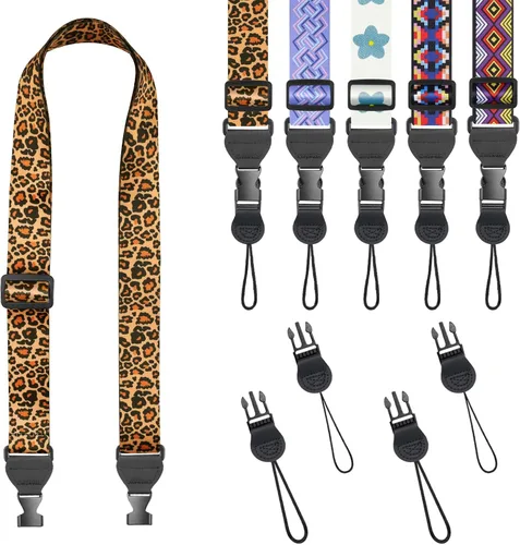 Vista 11 de FIEIL Correa de hombro ajustable, correa de nailon para cámara, cómoda correa para el cuello para iPad, tableta de teléfono celular, cámara, laptop