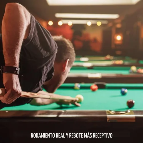 Vista 4 de Juego de bolas de billar para mesa de billar, diseño de mármol, remolino y estilo clásico, juego de 16 bolas