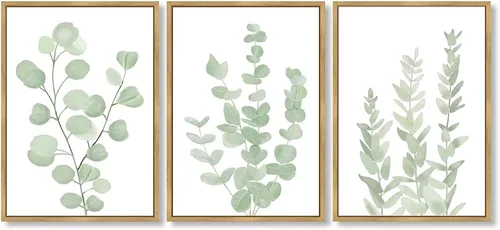 Vista 8 de Drsoum Arte inspirador enmarcado para pared, diseño botánico bohemio, decoración de pared, cita motivacional, oficina, estudio, sala de estar