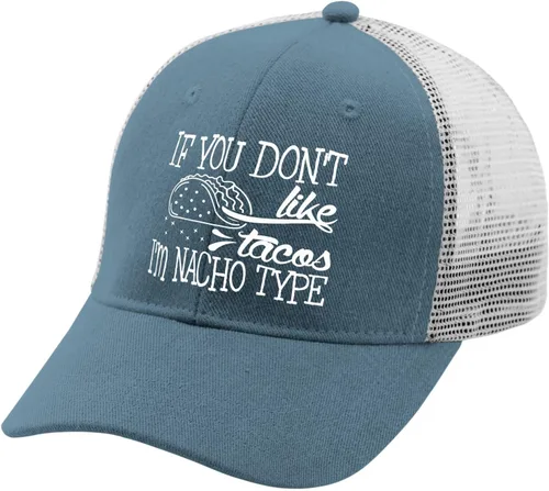 Vista 2 de devor Baseball Caps If You Don't Like Tacos I'm Nacho Type Dad Hat for Women Graphic Hats Adjustable