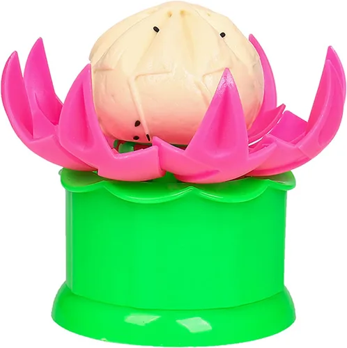Vista 7 de Baozi Maker grande de 2.36 pulgadas, moldes de bola de masa de plástico, molde para hacer bollos DIY pastel de pastelería herramienta rellena al
