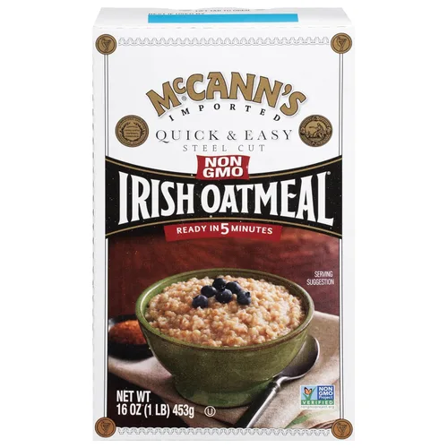 Vista 12 de Avena irlandesa de McCann, copos de avena cortados tradicionales, bolsa de 28 onzas