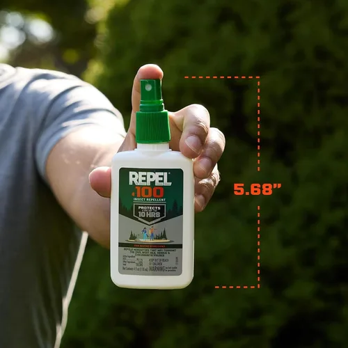 Vista 11 de Repelente de insectos con bomba de spray Repel 100, paquete de 1, Verde