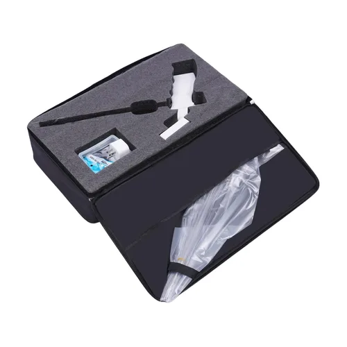 Vista 6 de Kit de inseminación artificial para perros, pistola de inseminación visual para ganado, pantalla ajustable, rotación de 360°, instrumento