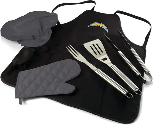 Vista 30 de Picnic TIME NFL BBQ Delantal Tote Pro Grill Set