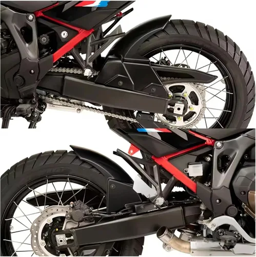 Vista 6 de Para Honda NT1100 2025 2026 NT 1100 DCT motocicleta Hugger Guardabarros extensión de rueda Accesorios de protección contra salpicaduras (negro)