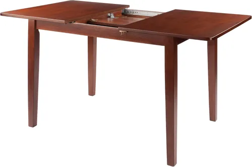 Vista 8 de Winsome Darren Mesa de comedor extensible, para comedor, 29 pulgadas, nogal