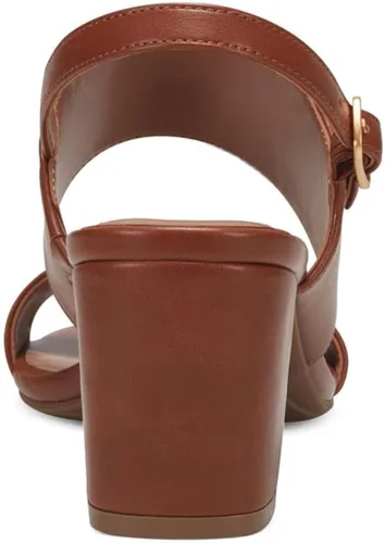 Vista 8 de Aerosoles Sandalia de tacón elegante para mujer, Marrón (Dark Tan)