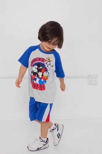 Vista 3 de Disney Lion King Pixar Toy Story - Camiseta sin mangas y pantalones cortos de Mickey Mouse Cars de 3 piezas