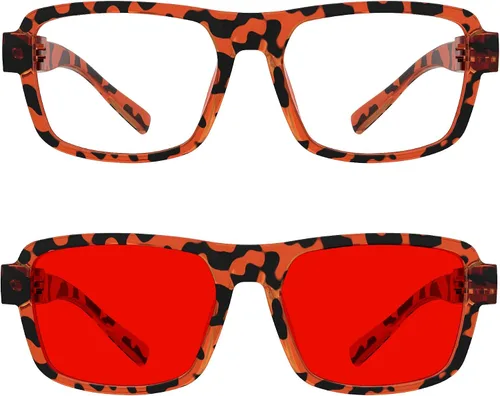 Vista 223 de Eyekepper Gafas de luz azul para hombre y mujer, paquete de 6 lentes Pilot Paquete de 6 color mezclado